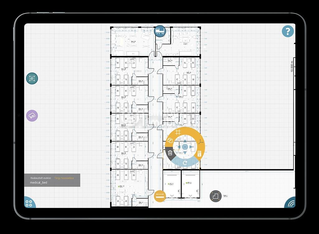 Apartament 2 camere, Ultracentral, planul imobilului