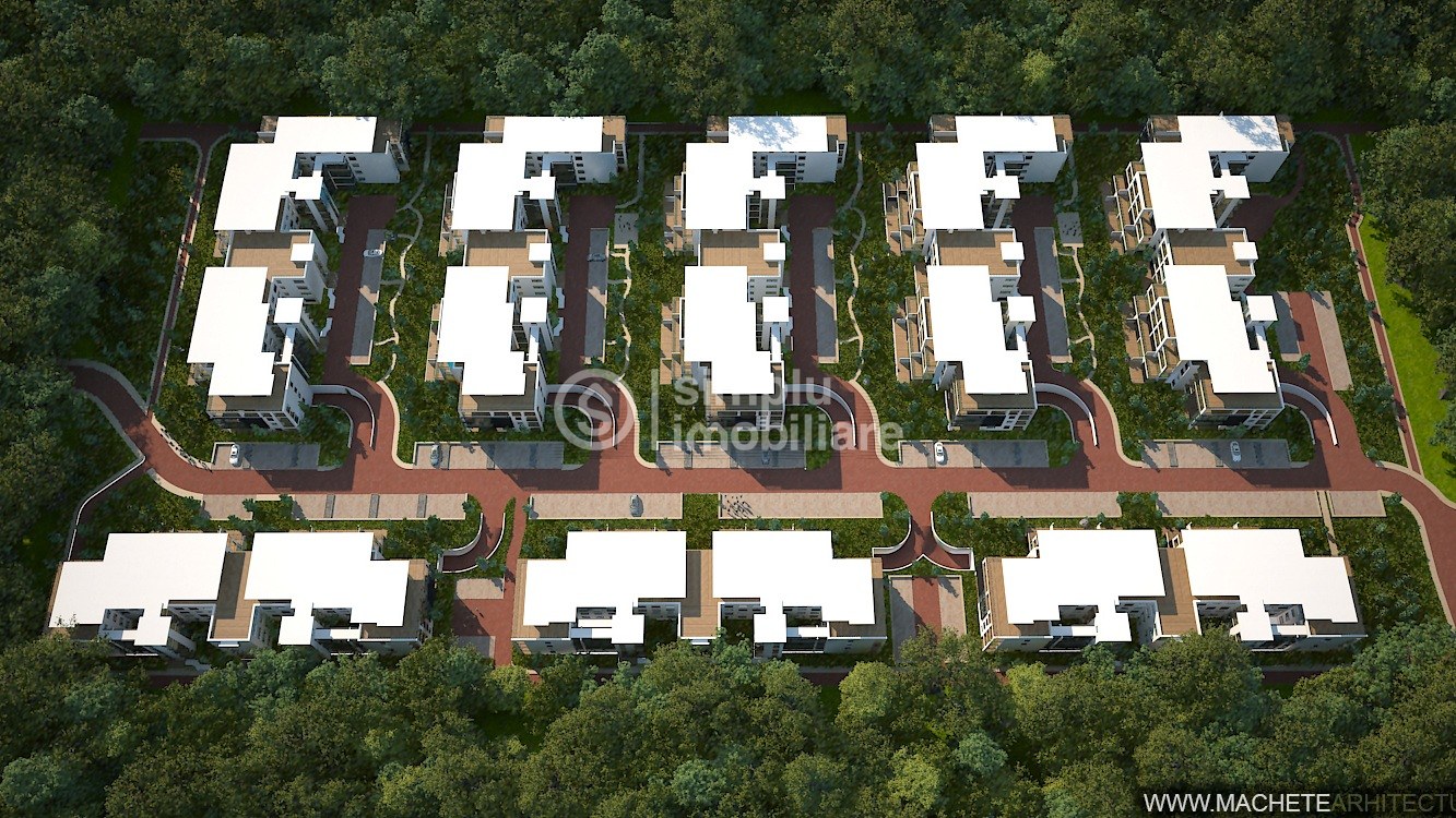 Randarea ansamblului Blue Residence